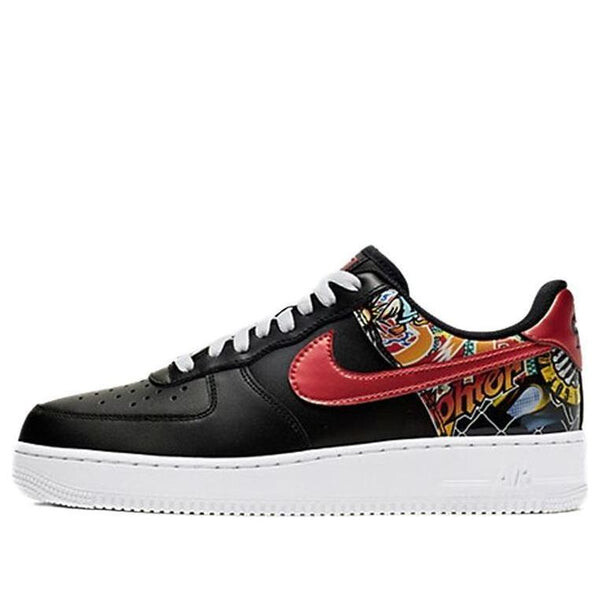 

Кроссовки air force 1 low '07 lv8 le 'china hoop dreams' Nike, черный