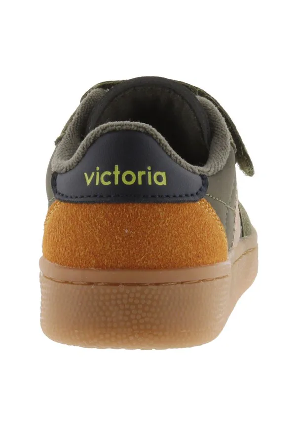 Детские туфли oslo с низким верхом Victoria Shoes, Kaki — фото 4