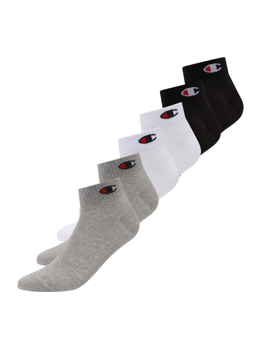 

Носки Champion Authentic Athletic Apparel Socks, серый/черный/белый