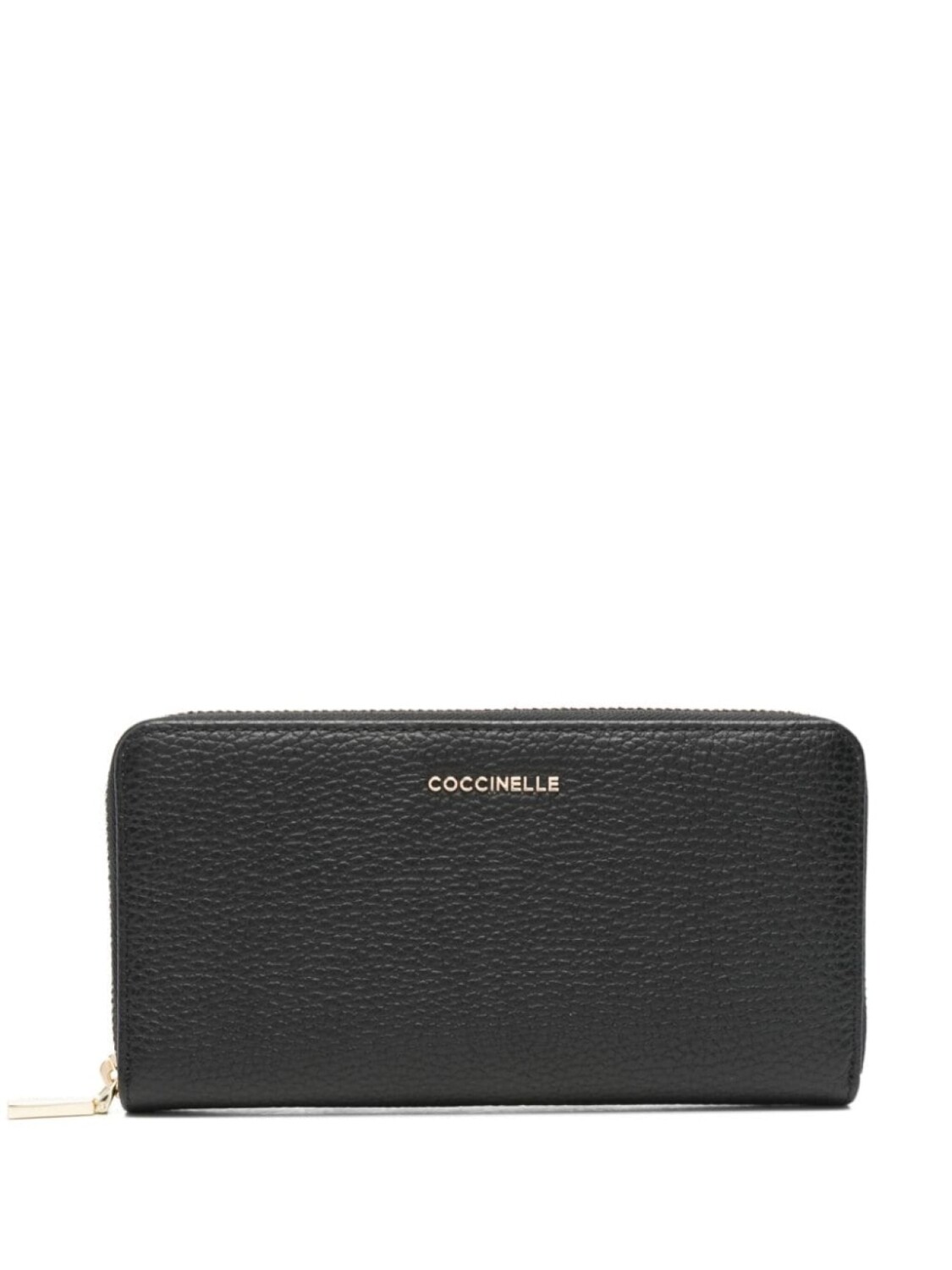 

Coccinelle металлический мягкий кошелек, черный