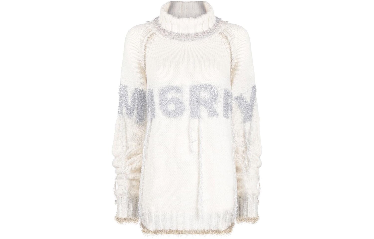 

Свитер женский кашемировый Mm6 Maison Margiela, белый