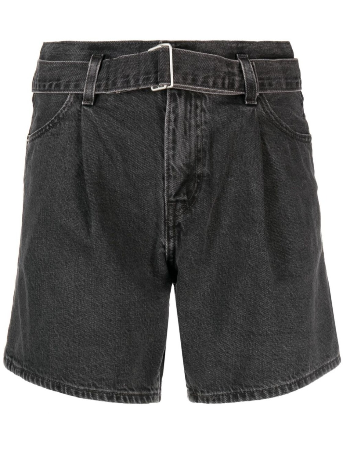 

Levi's джинсовые шорты со складками, черный