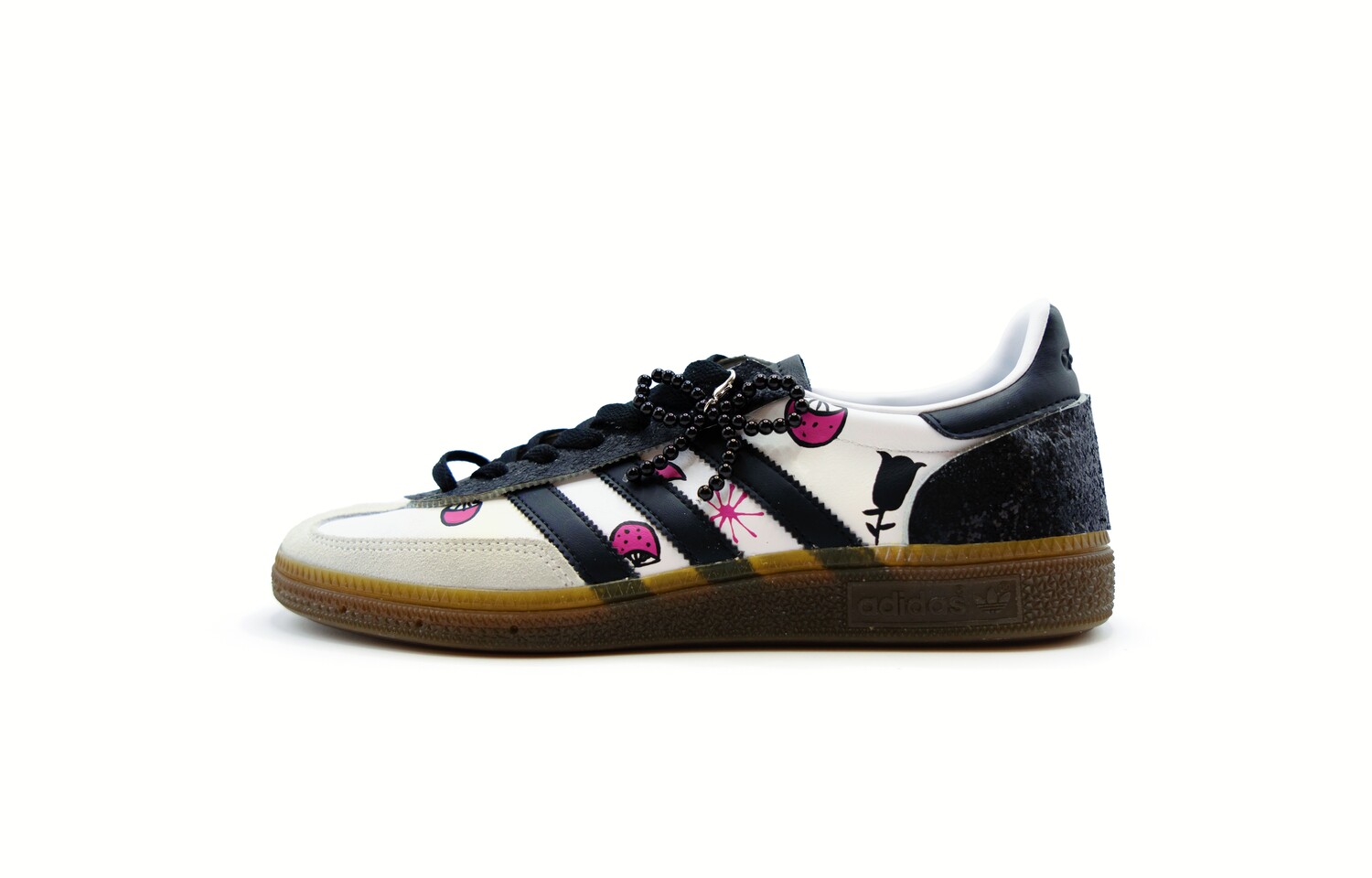 

Кроссовки adidas originals Handball Spzl Skateboarding Shoes Unisex Low-top Black Rice Flour, черный