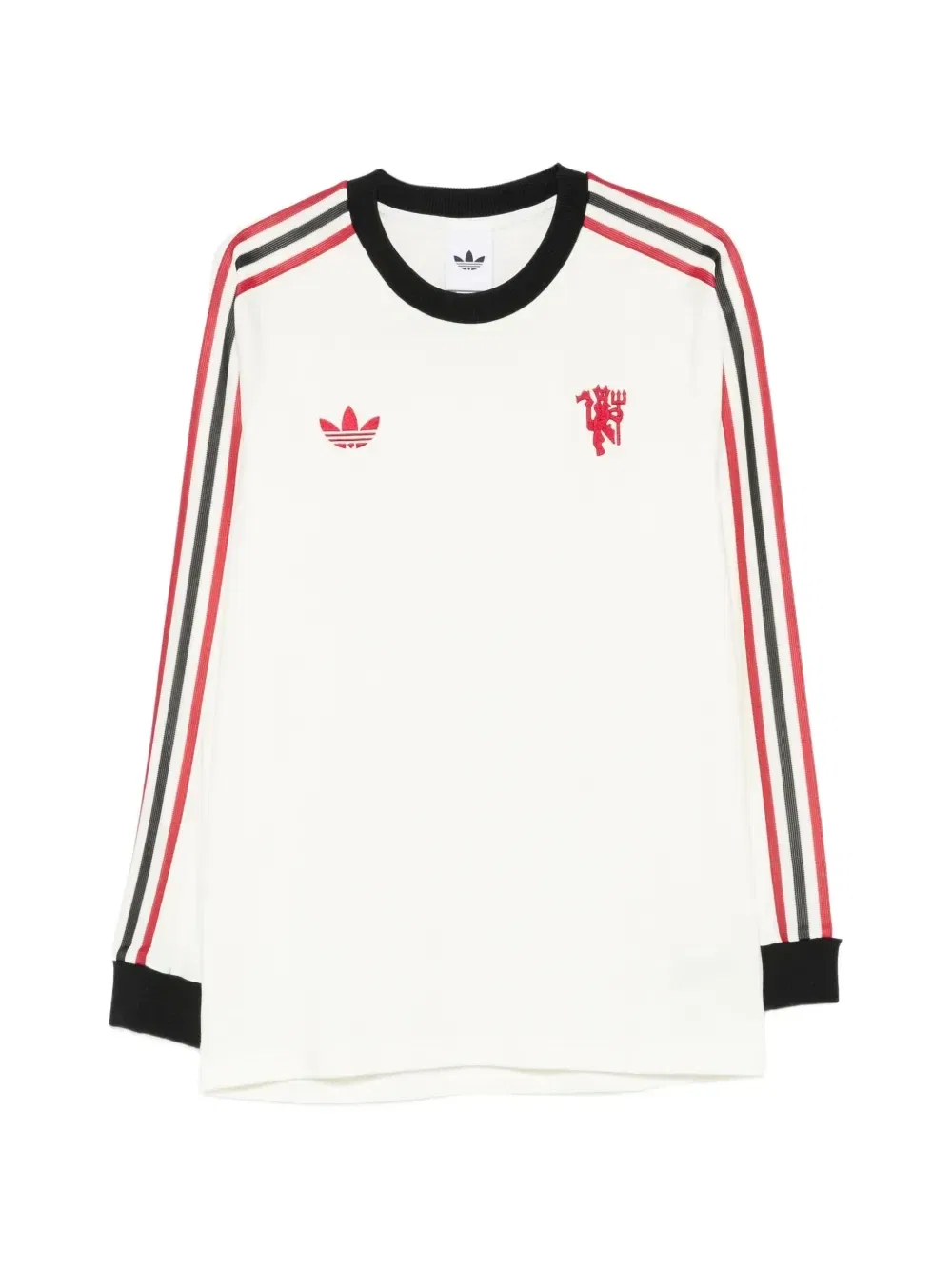 Футболка Manchester United с графичным принтом adidas, белый