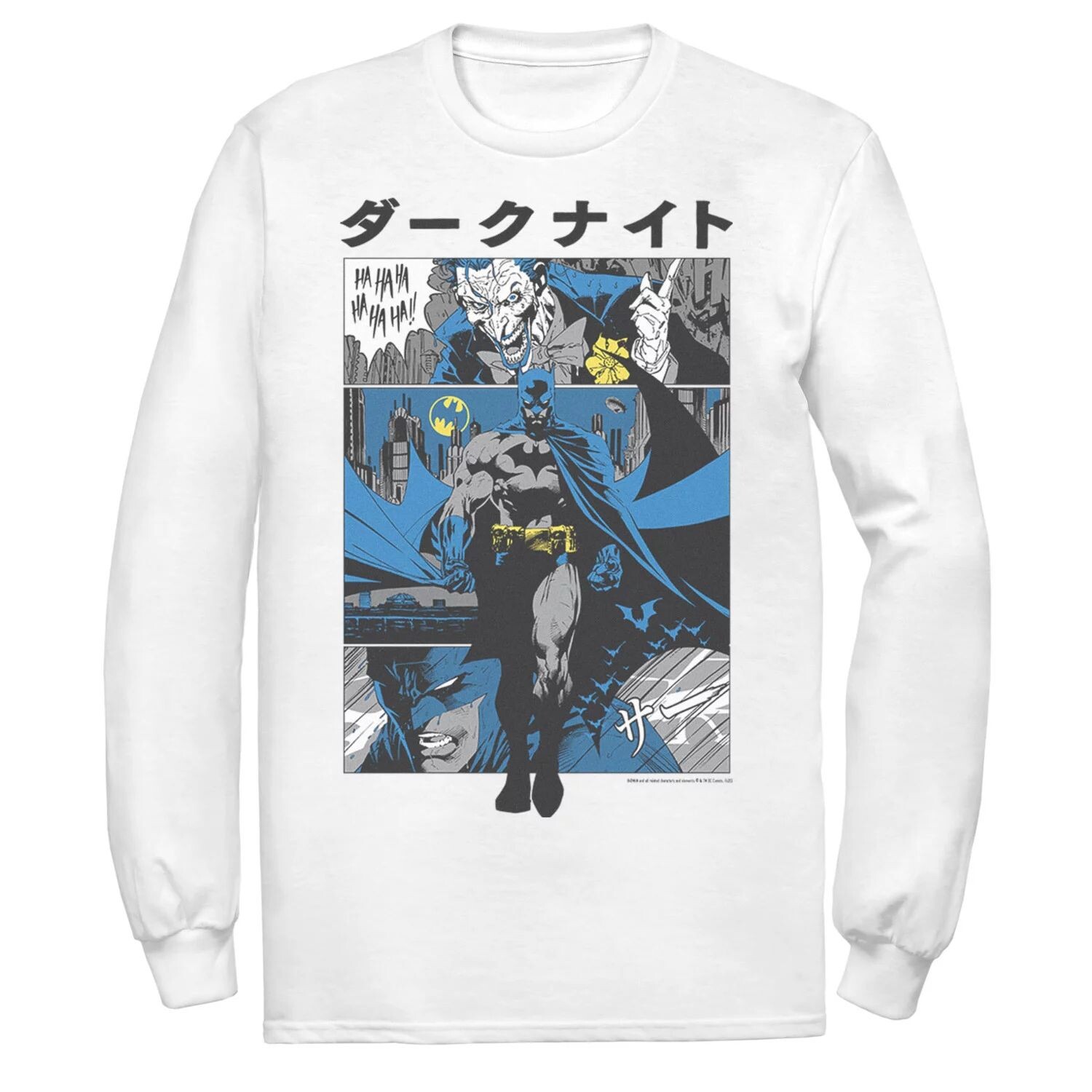 

Мужская футболка DC Comics Batman Kanji Comic PaneTee Licensed Character