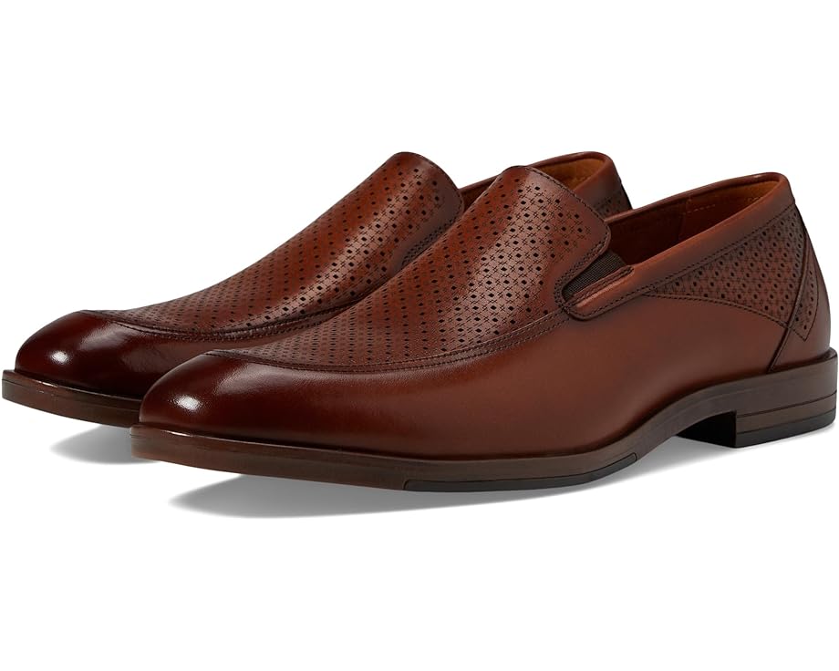 

Оксфорды Stacy Adams Aiden Moc Toe Slip-On Loafer, цвет Cognac