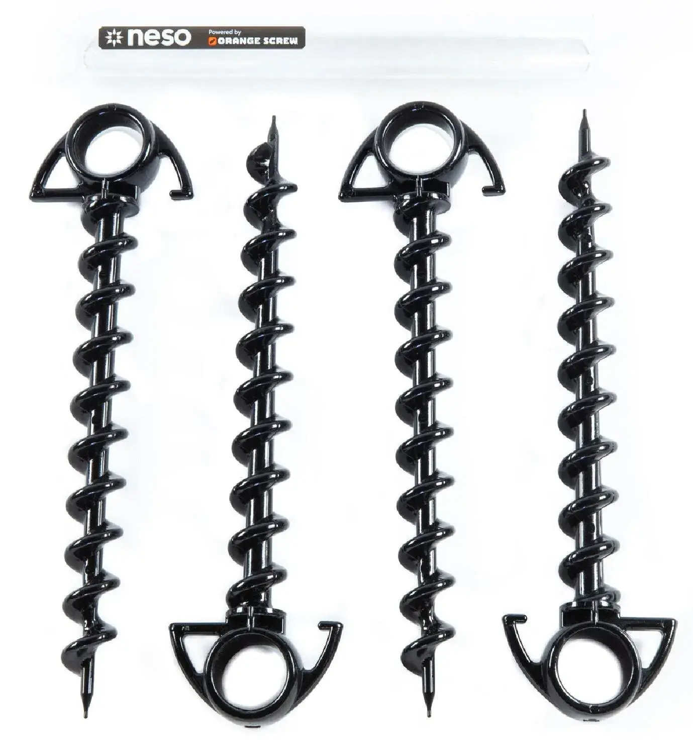 

Винтовые сваи для грунта упаковка 4 штуки Neso, Black