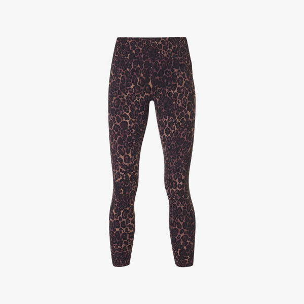 

Легинсы Sweaty Betty Power 7/8 с высокой посадкой, леопардовый