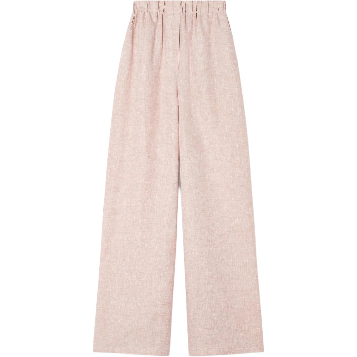 

FW25 Повседневные брюки женские Loro Piana, ceramic розовый