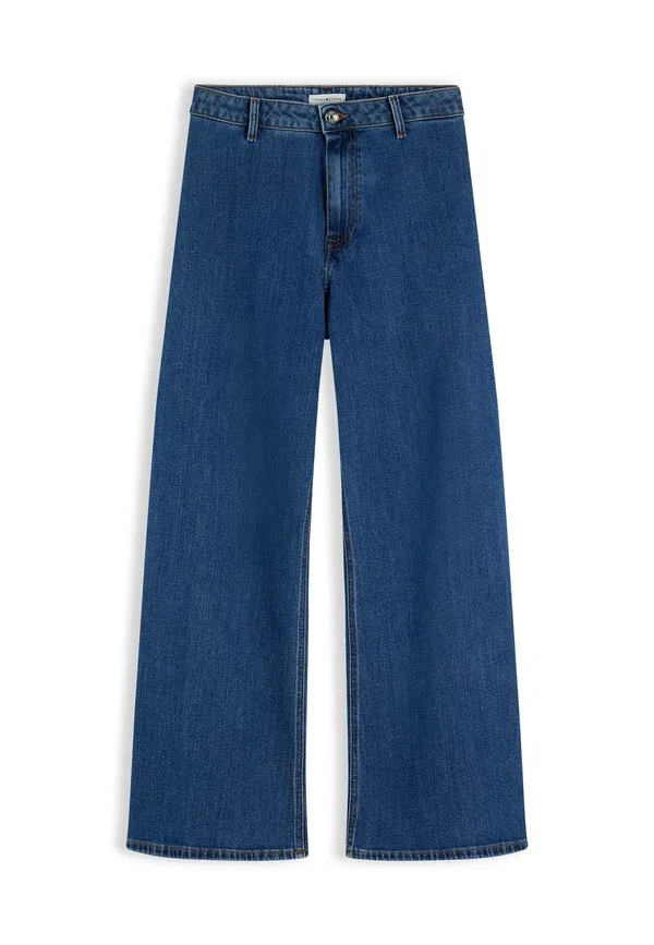 Джинсы Tommy Hilfiger Wide Leg Rian HW Ankle Wide Leg, синие — фото 4