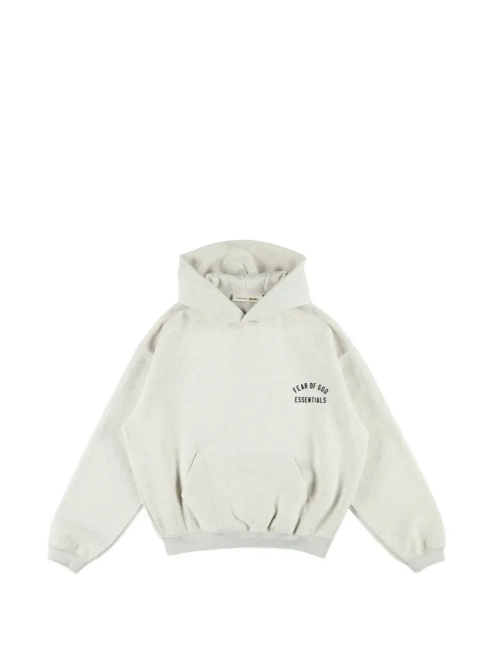 Худи с логотипом Essentials Fear of God Essentials Kids, серый