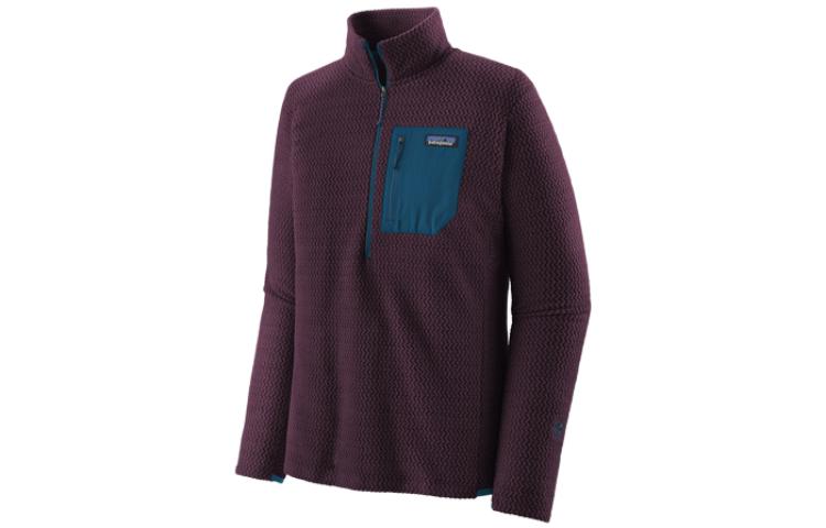 Мужская флисовая одежда Patagonia, Obsidian Plum Color/Obpl