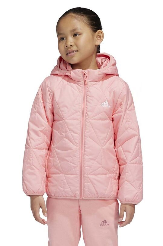 

Детская куртка LK LT PADKT adidas, розовый