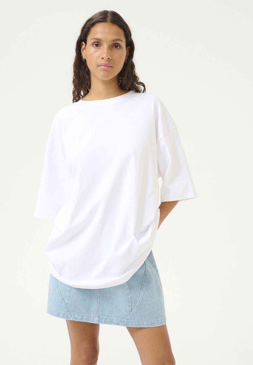 

Топ с длинными рукавами ULINE TEE Karen by Simonsen, кремовый