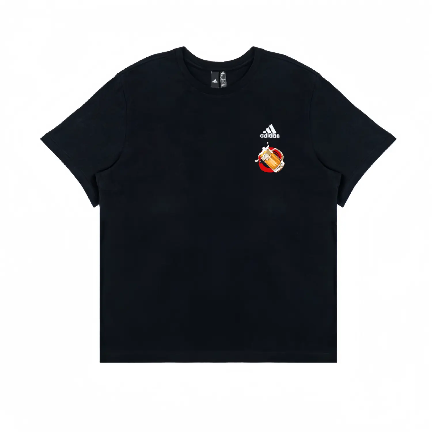 

Футболка Unisex с 3 полосками Adidas, черный