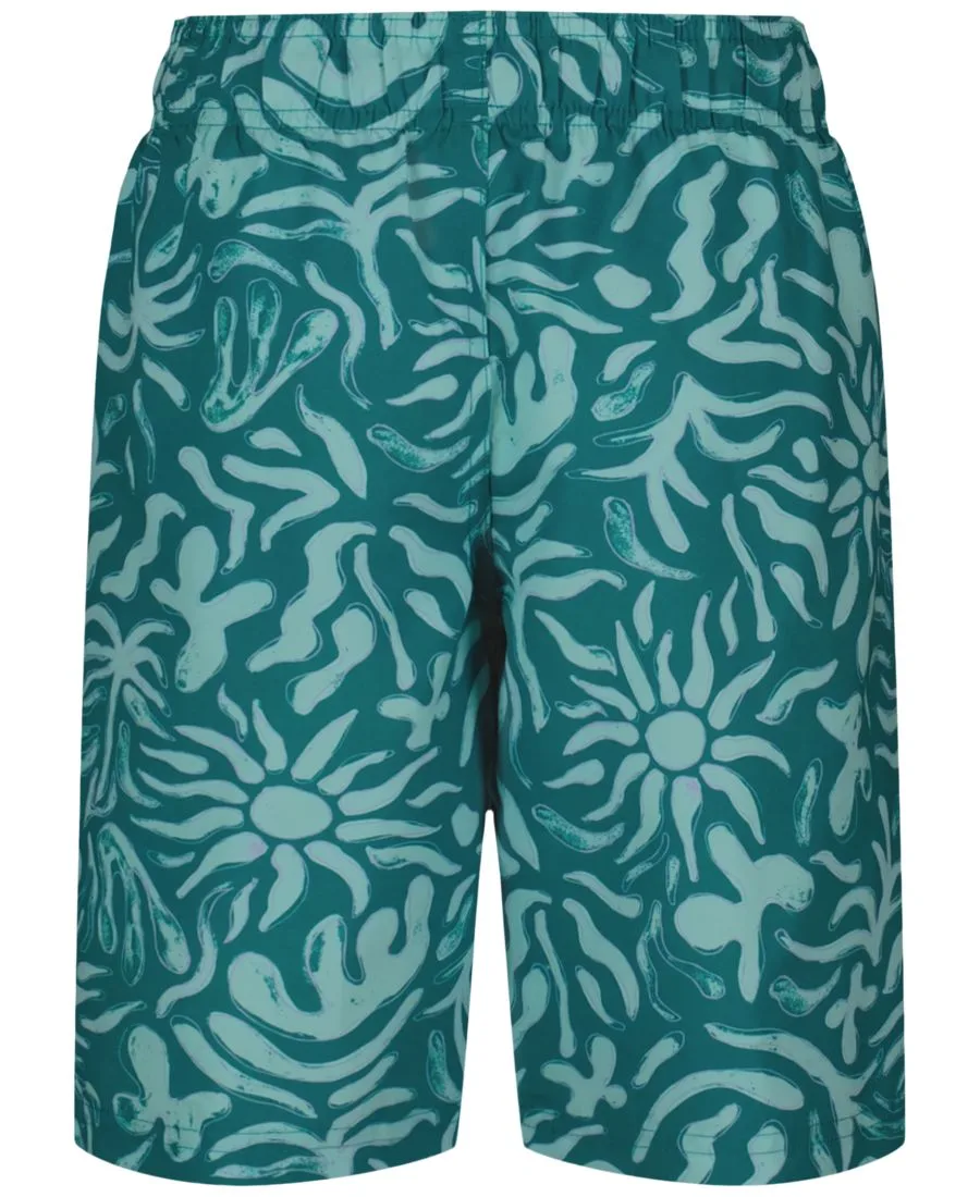 Спортивные волейбольные шорты для мальчиков 8-20 лет Under Armour, Coastal Teal — фото 2