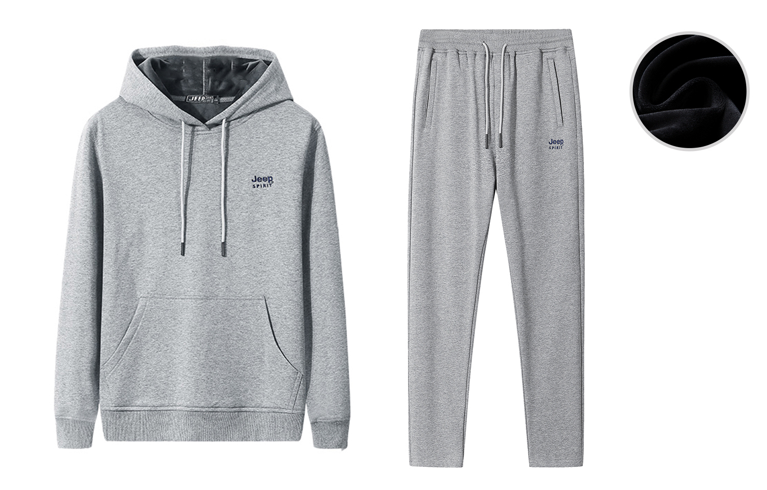 

Комплект Sweatshirt Set Unisex JEEP SPIRIT, серый