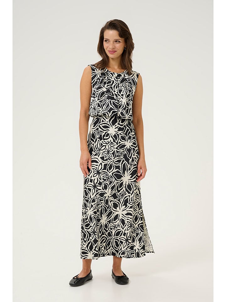 

Блузка Vera Kaffe, черный/белый