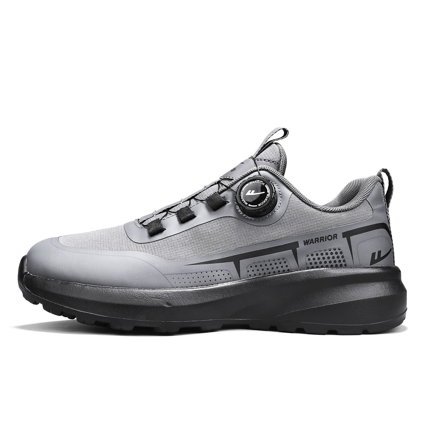 

Мужские повседневные кроссовки low top с амортизацией, дышащие и легкие WARRIOR, серый