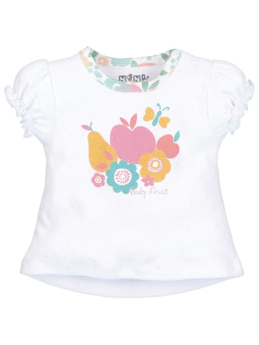 

Рубашка NINI Baby Fruits, белый