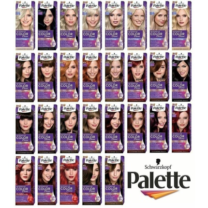 

Палитра Intensive Color Creme Стойкая краска для волос Цвет 37 Schwarzkopf