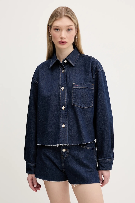 

Джинсовая куртка Tommy Jeans, темно-синий