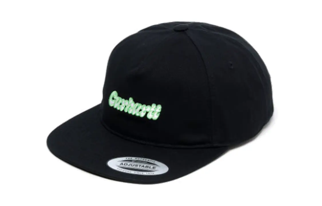 

Carhartt WIP Хлопковая бейсболка унисекс черная, Black