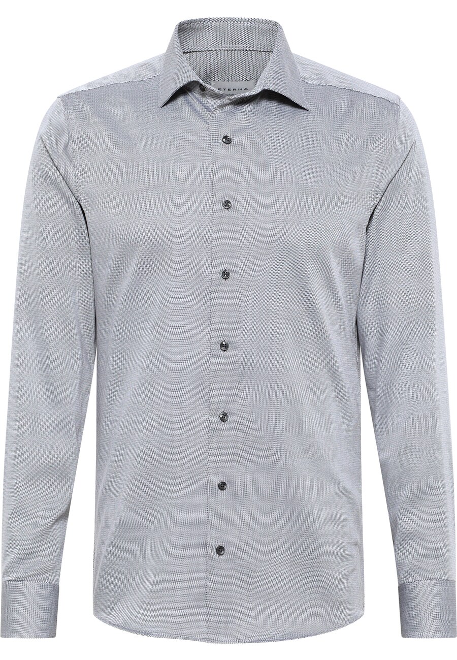 

Рубашка делового кроя Slim Fit ETERNA, серый