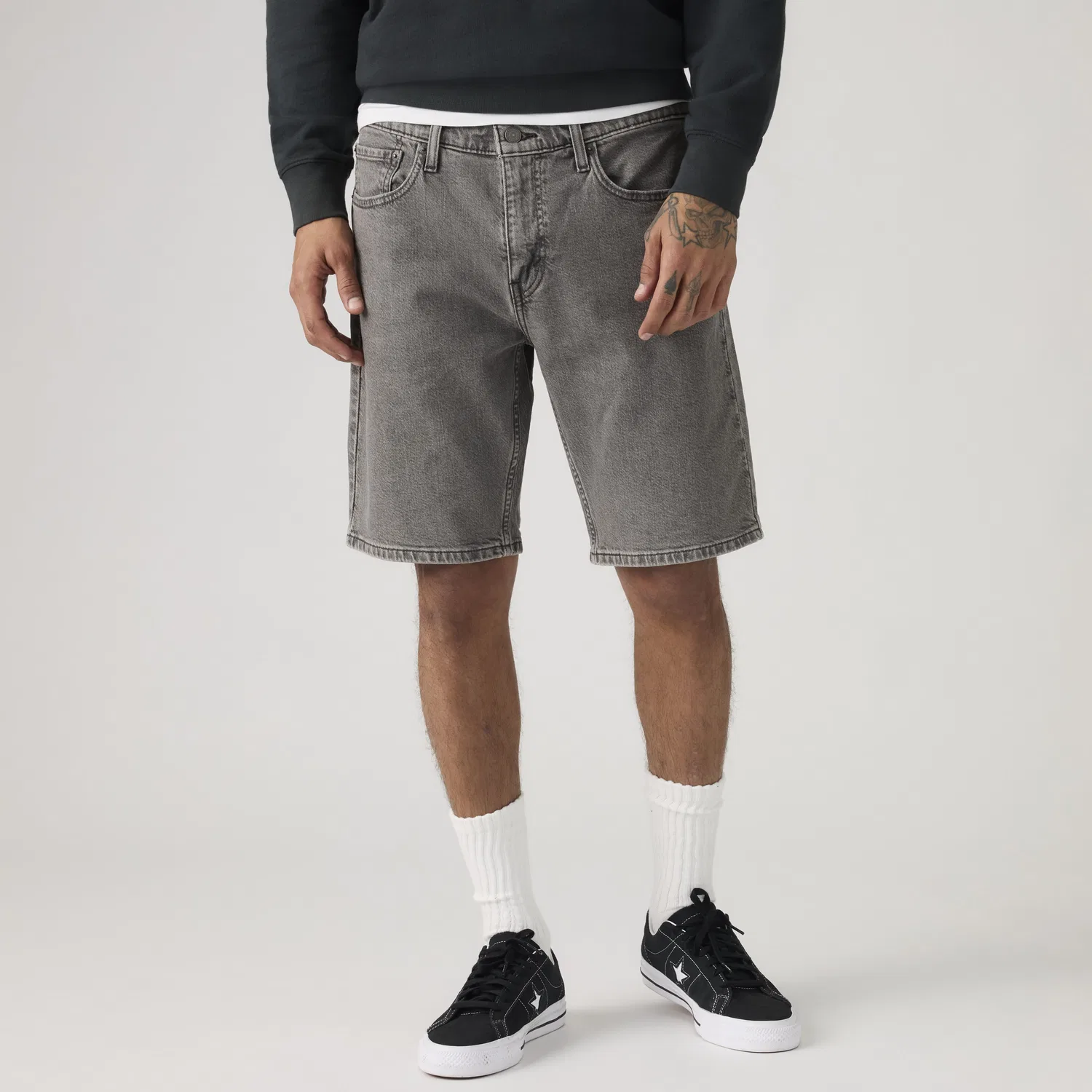 Мужские шорты Levi's, 405 Standard Fit, серый