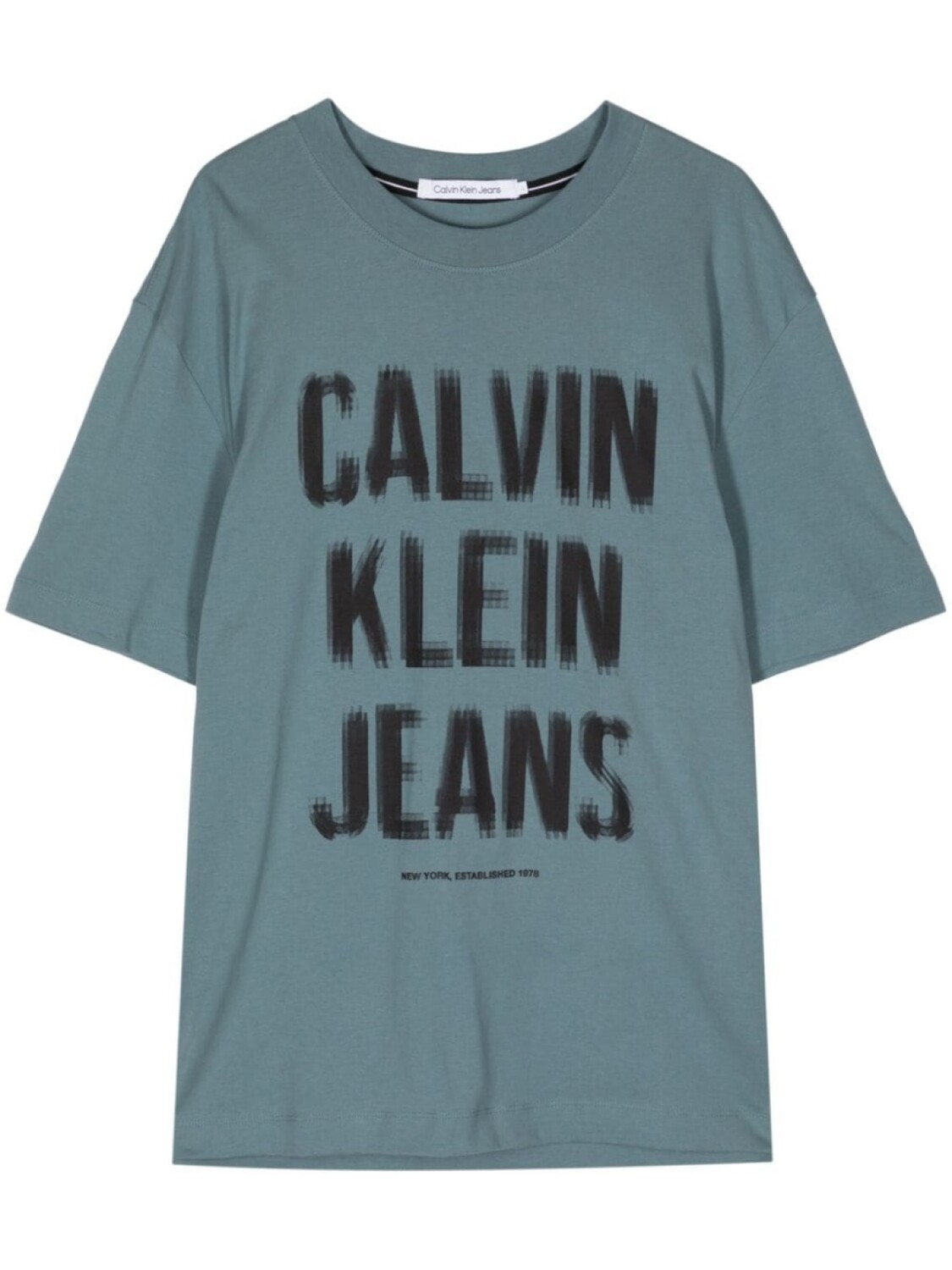 

Calvin Klein футболка с логотипом, синий