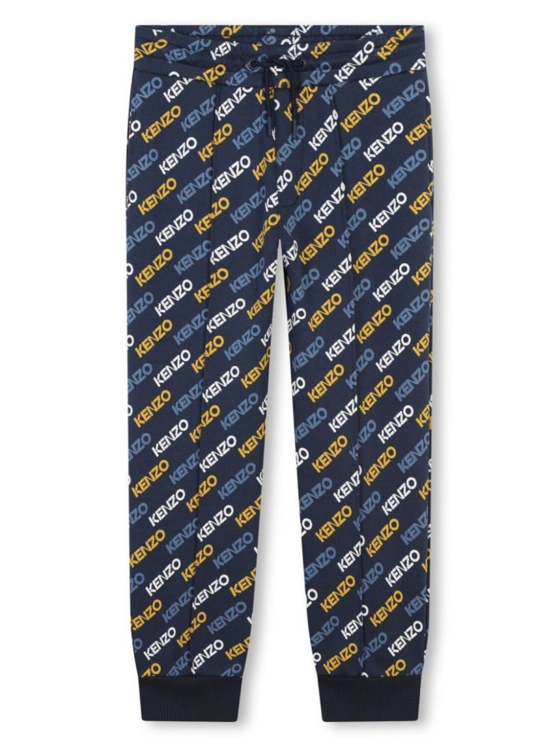 

Kenzo Kids спортивные брюки с логотипом, синий
