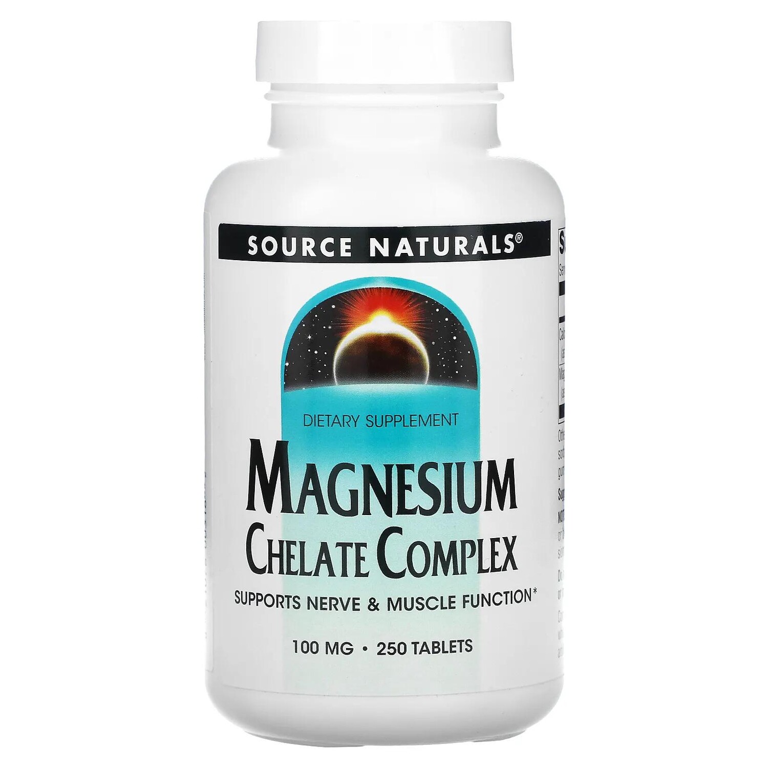 

Source Naturals Магния хелат 100 мг 250 таблеток