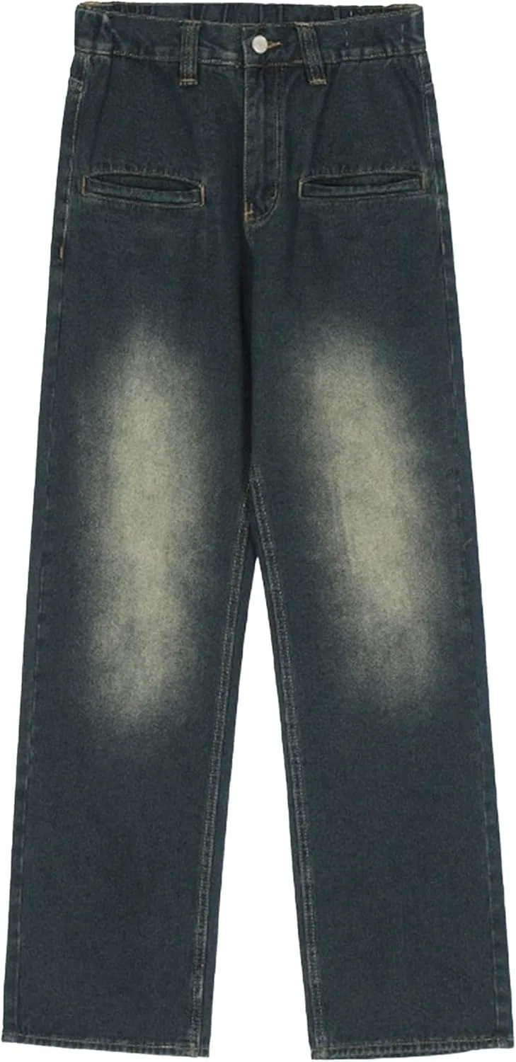 Джинсы свободные Baggy Loose Jeans, синие