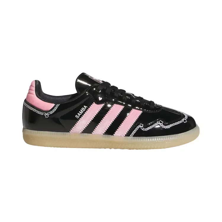 Adidas Samba OG Big Kid 'Valentine's Day Black Light Pink' 2026