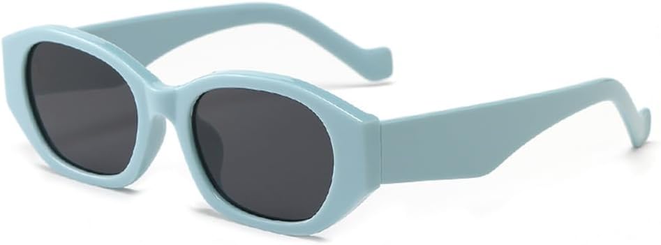 

Солнцезащитные очки UV400 с градиентными линзами, панк-стиль, широкие дужки, подходят для женщин и мужчин, для бега и занятий спортом на открытом воздухе UYPTK, Blue Black