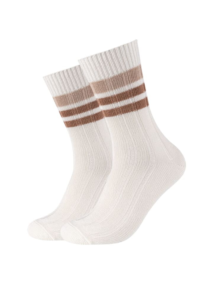 

Носки camano 2er Pack warm & cozy, белый