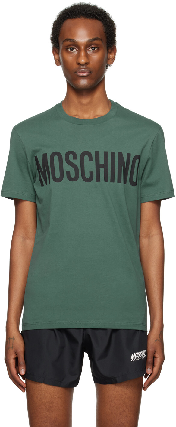 

Футболка с принтом Moschino, Green