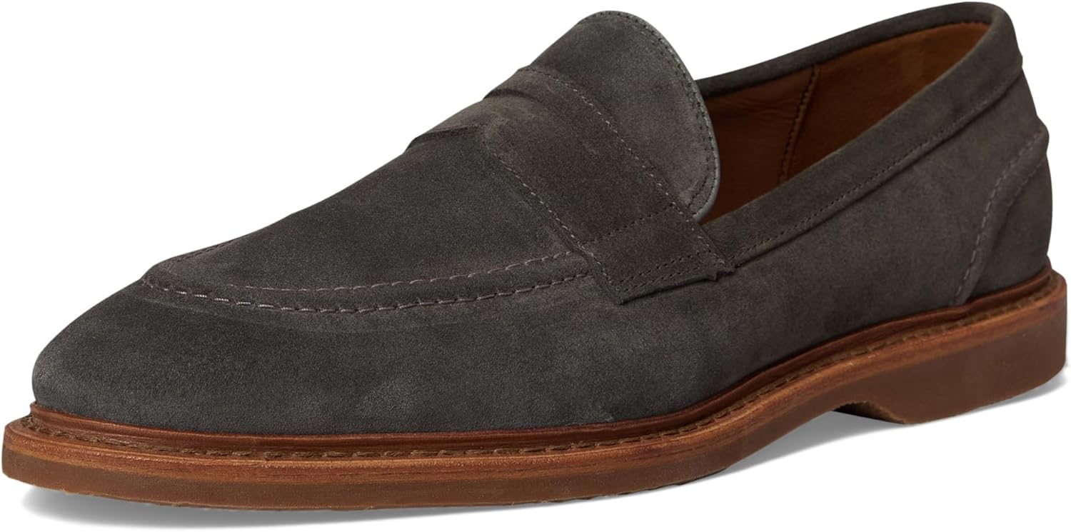 Мужские лоферы/мокасины Allen Edmonds Rand Verse, темно-серый — фото 2