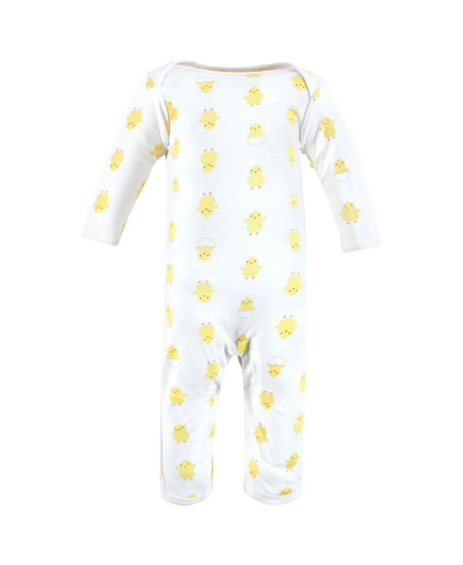 Тройной комплект цельнокроеных костюмов Hudson Baby, Eggstra Cute — фото 3