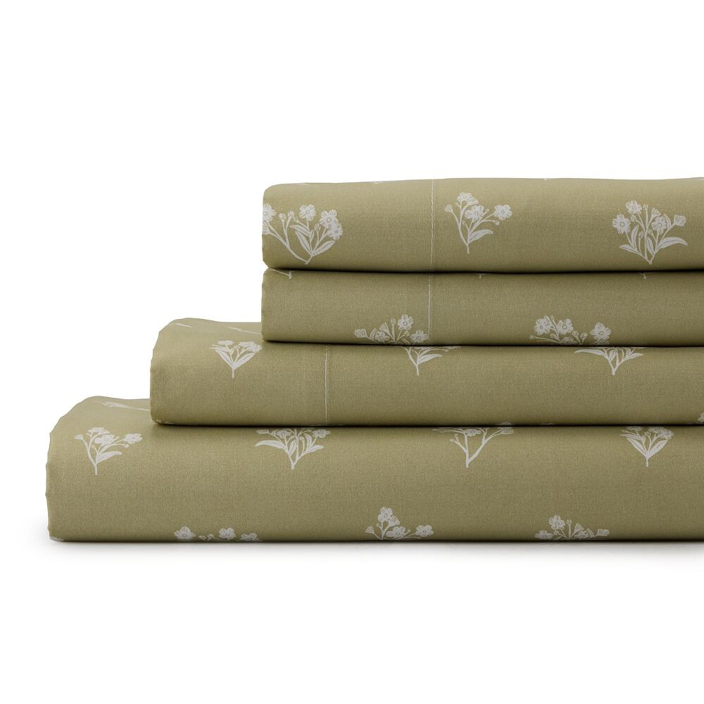 

Комплект простыней или наволочек The Big One Extra Soft, цвет Sage Floral