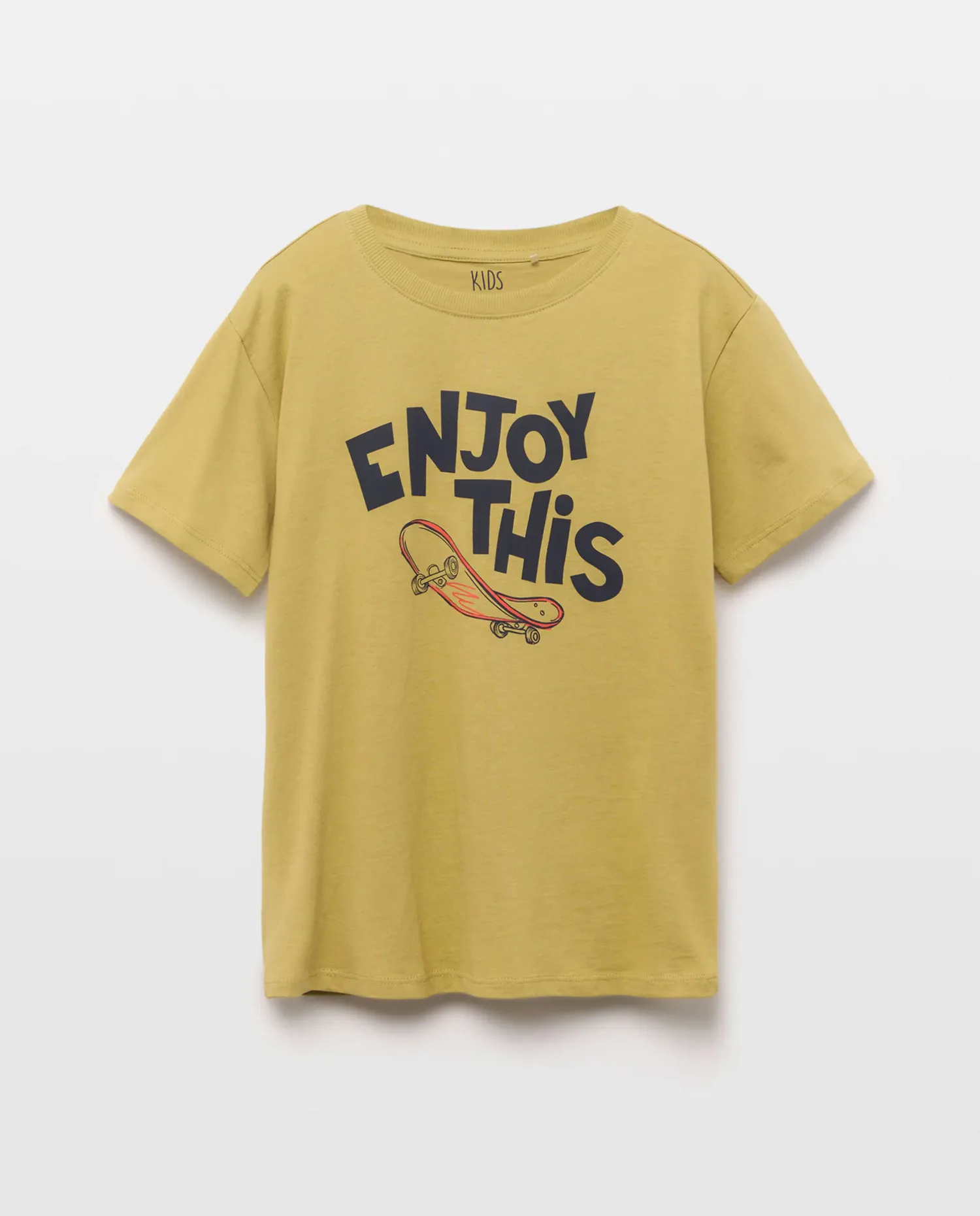 Футболка с коротким рукавом с детским фантазийным рисунком Kids El Corte Inglés, зеленый — фото 4