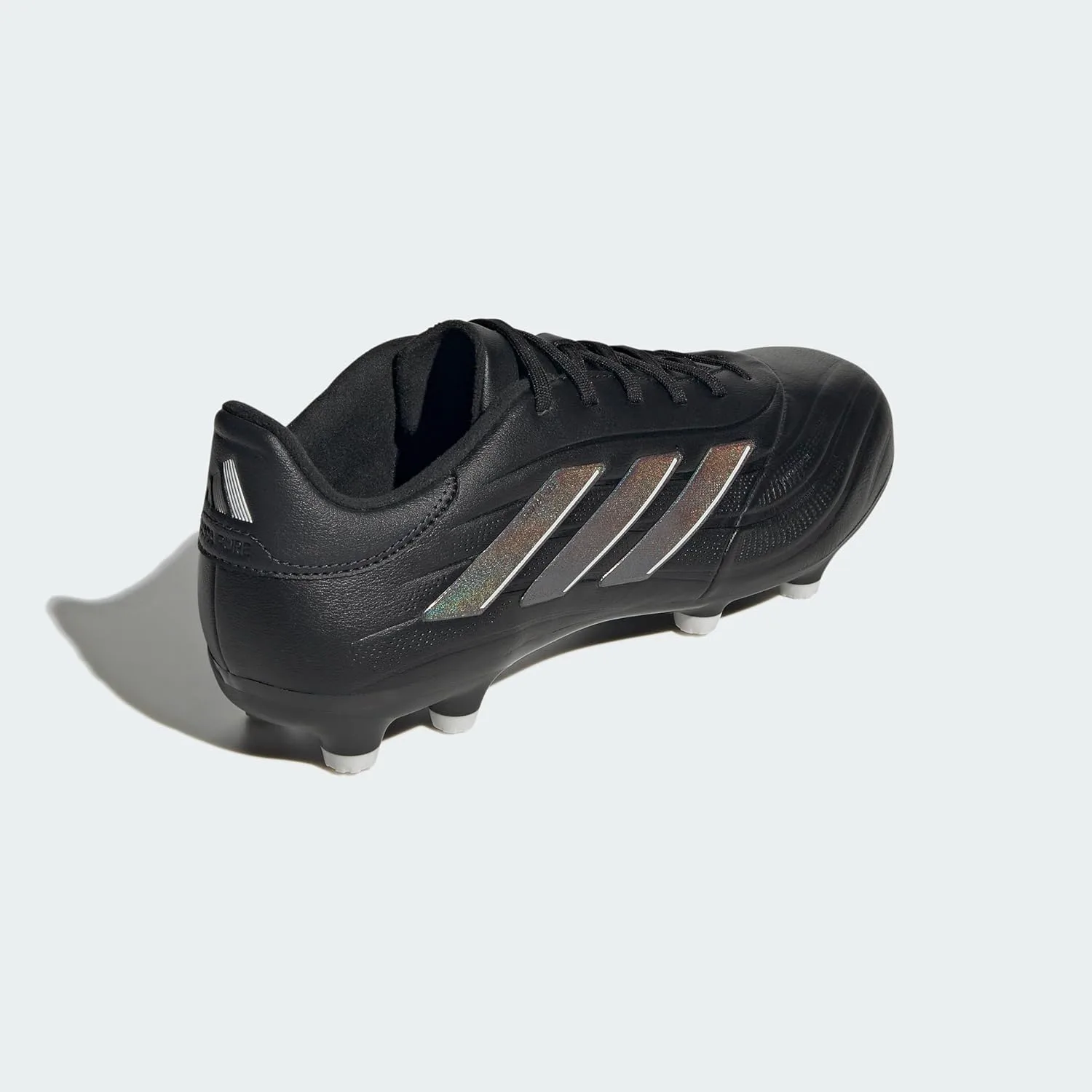 Футбольные бутсы Adidas Mens Copa Pure 2 League для твердого грунта с шипами, белые, черный/серый — фото 4