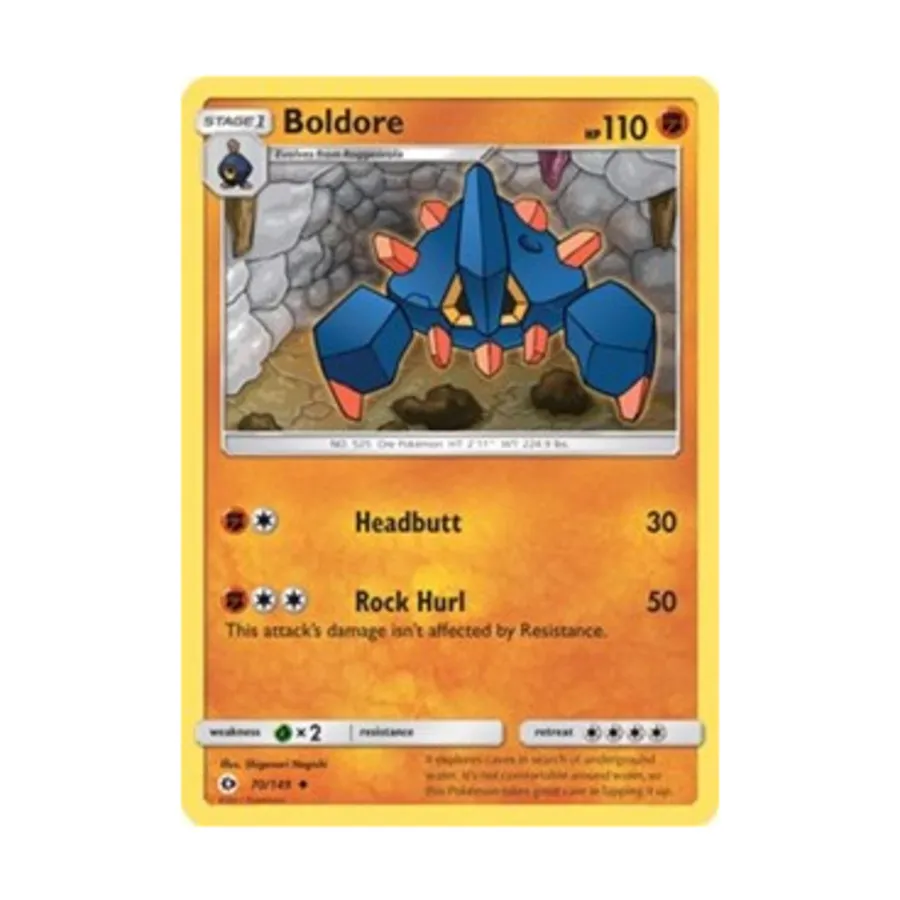 

CCG Болдор (Ю) #70, Pokemon - Sun & Moon Base Set - Singles