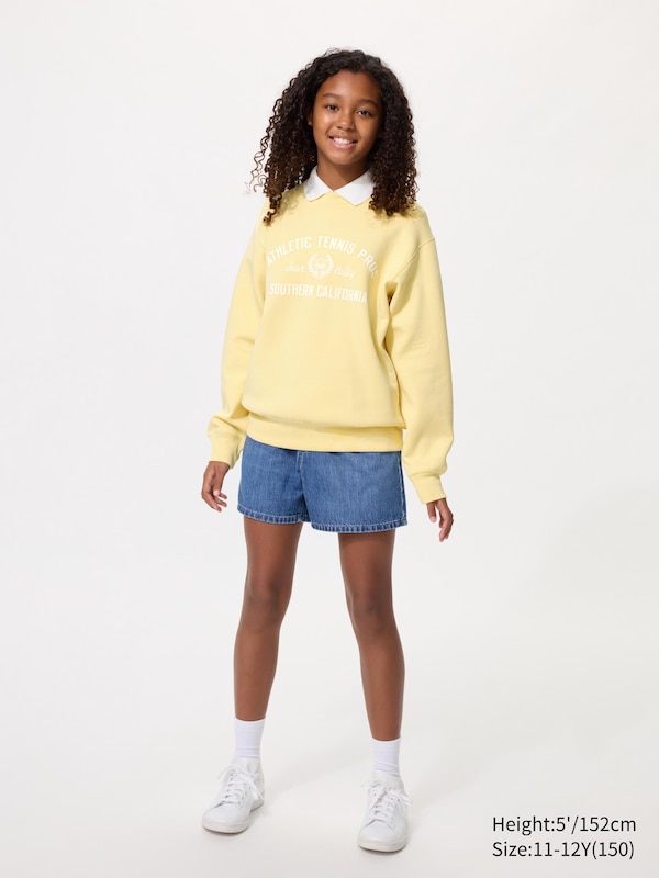 Свитшот Dry с графикой Uniqlo, 41 yellow — фото 2
