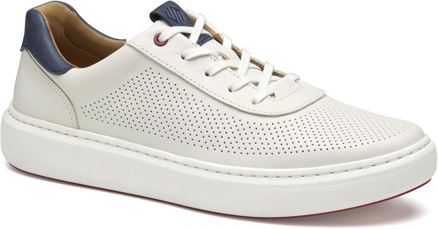 

Мужские кроссовки Johnston Murphy Anders Perfed U-Throat для повседневной и деловой носки Johnston & Murphy, белый