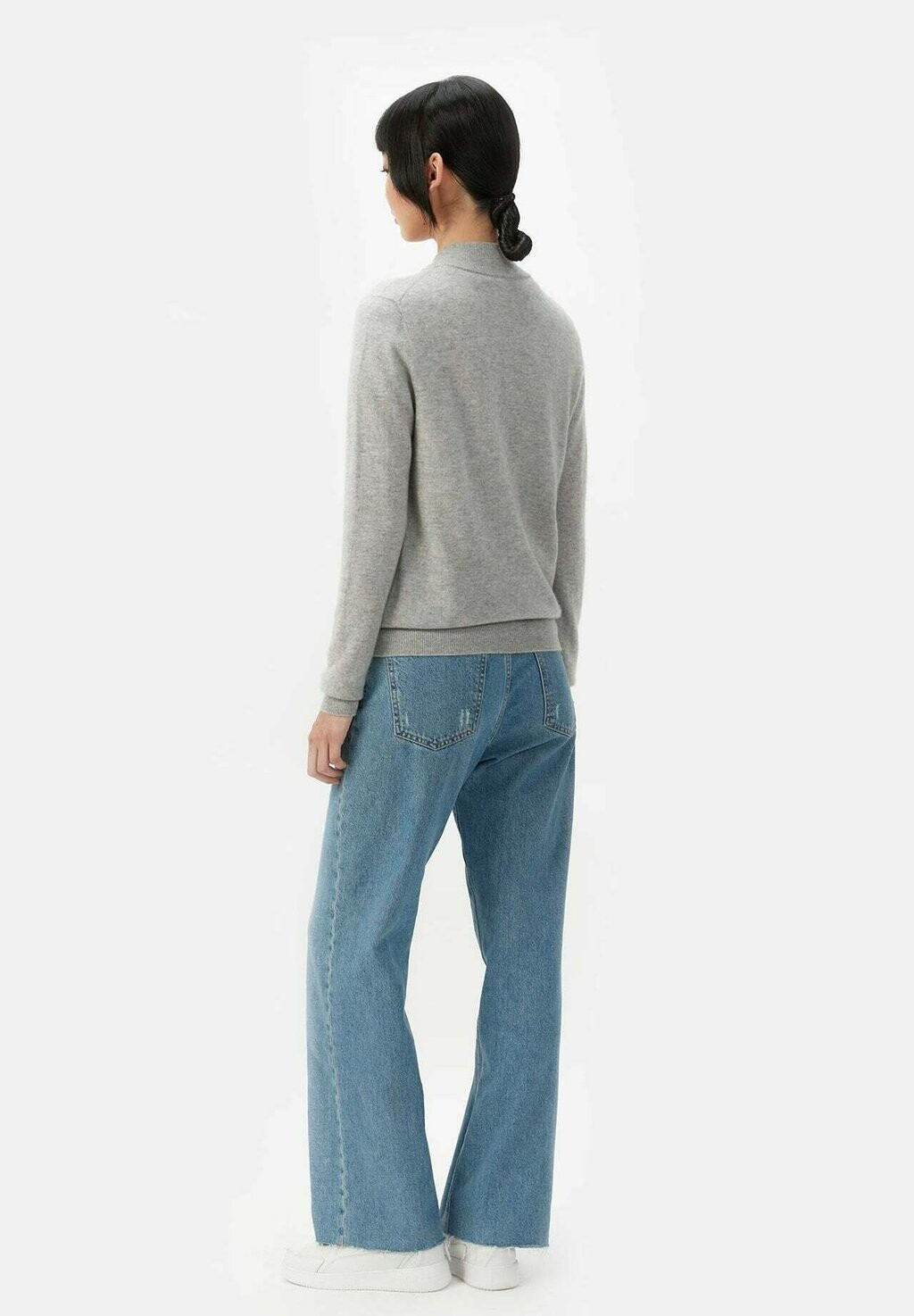 

Кардиган MIT REISSVERSCHLUSS GOBI Cashmere, светло-серый