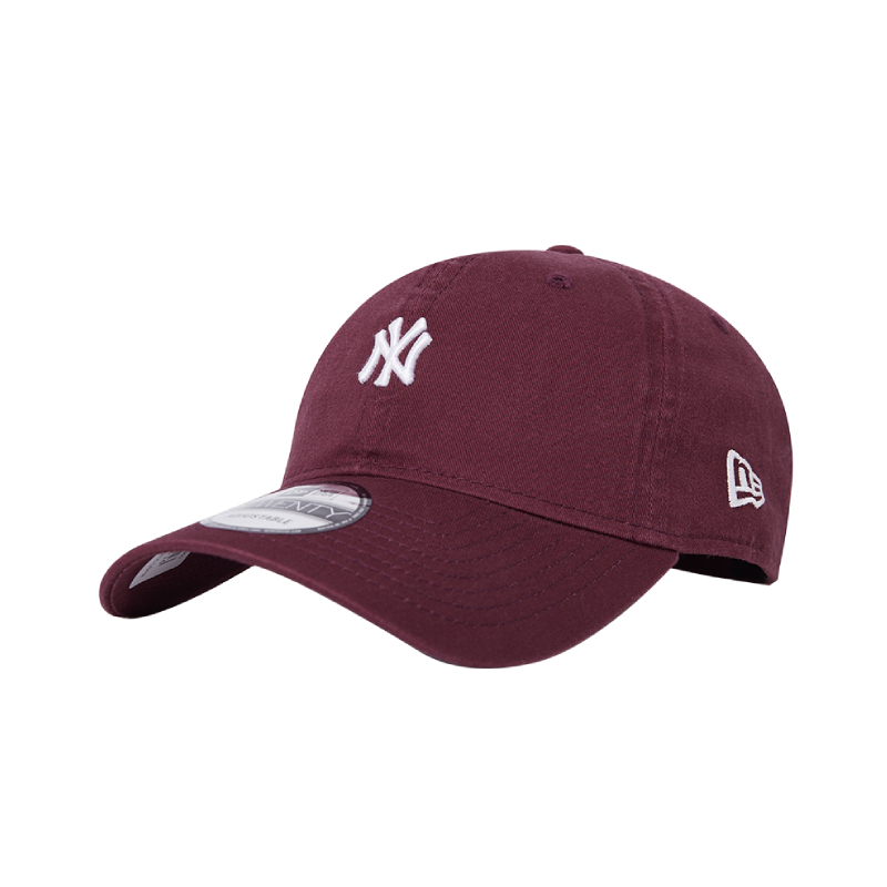 

New Era Хлопковая бейсболка унисекс бордового цвета, Burgundy