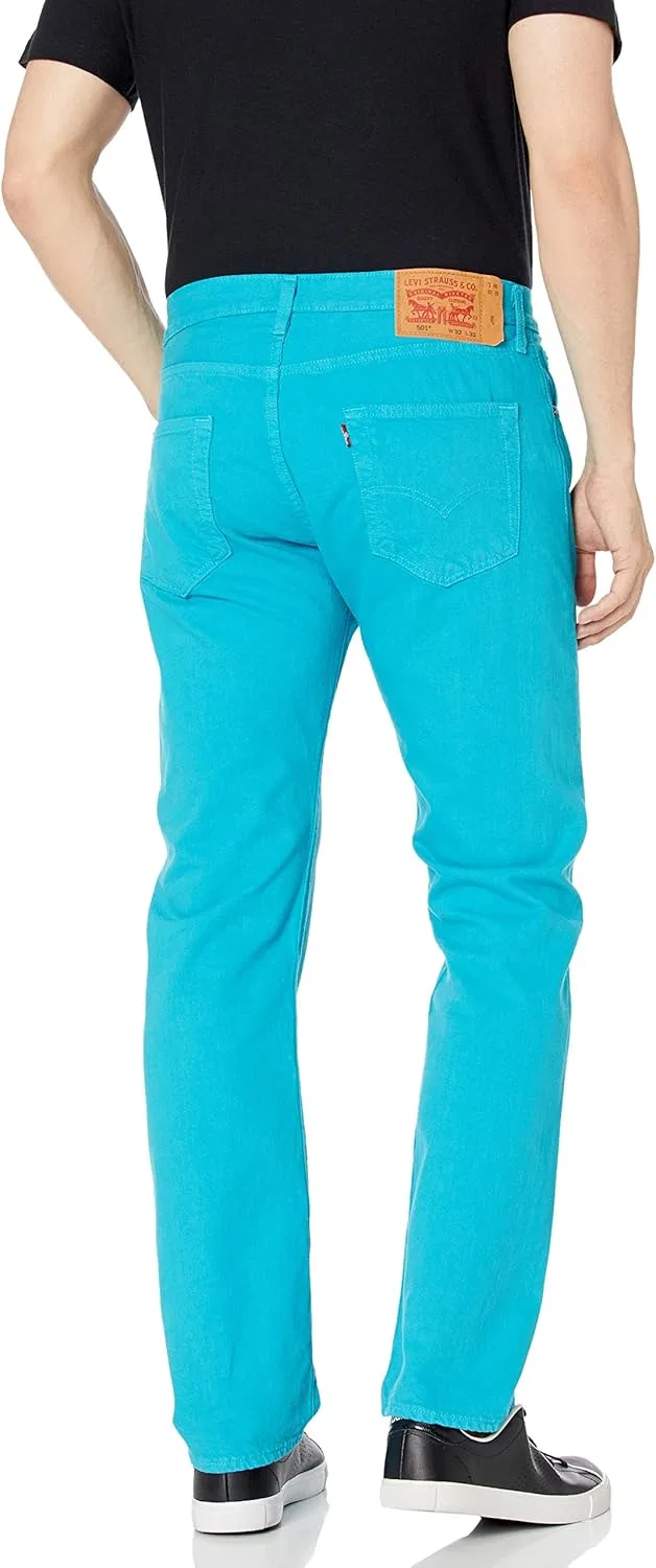 Джинсы Levi's 501 Original Fit, цвет Bitter Turk - Garment Dye — фото 3