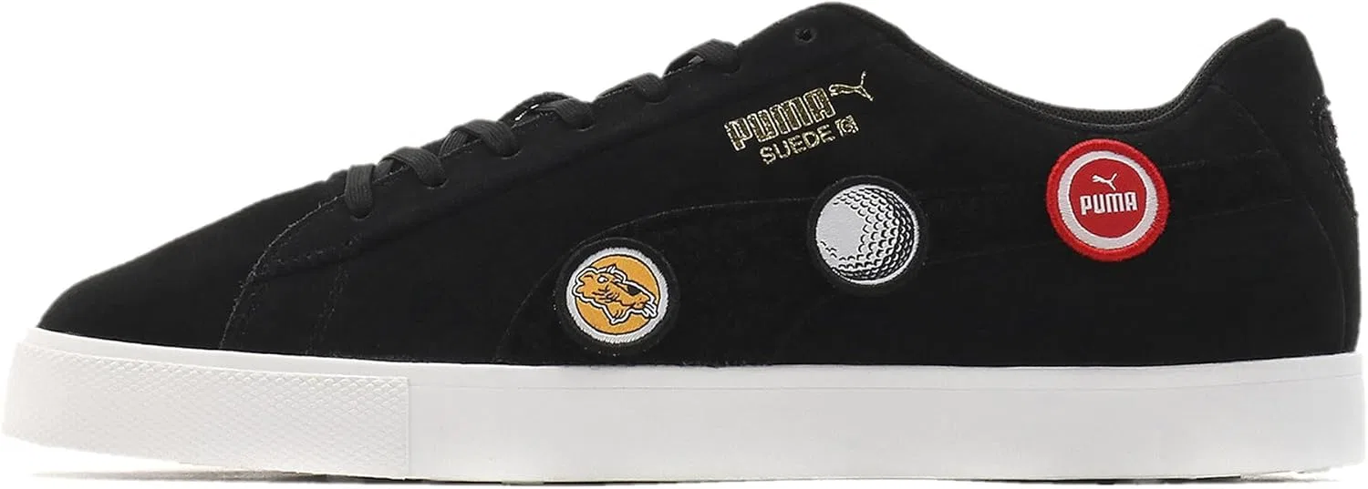 Кроссовки Puma Unisex Suede G Patch Le Sneaker, Puma Black Puma Black 01