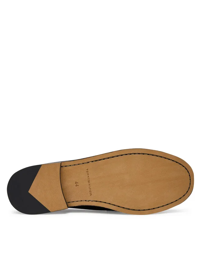 Tommy Hilfiger Мокасины Penny Crust FM0FM05836 черные — фото 4